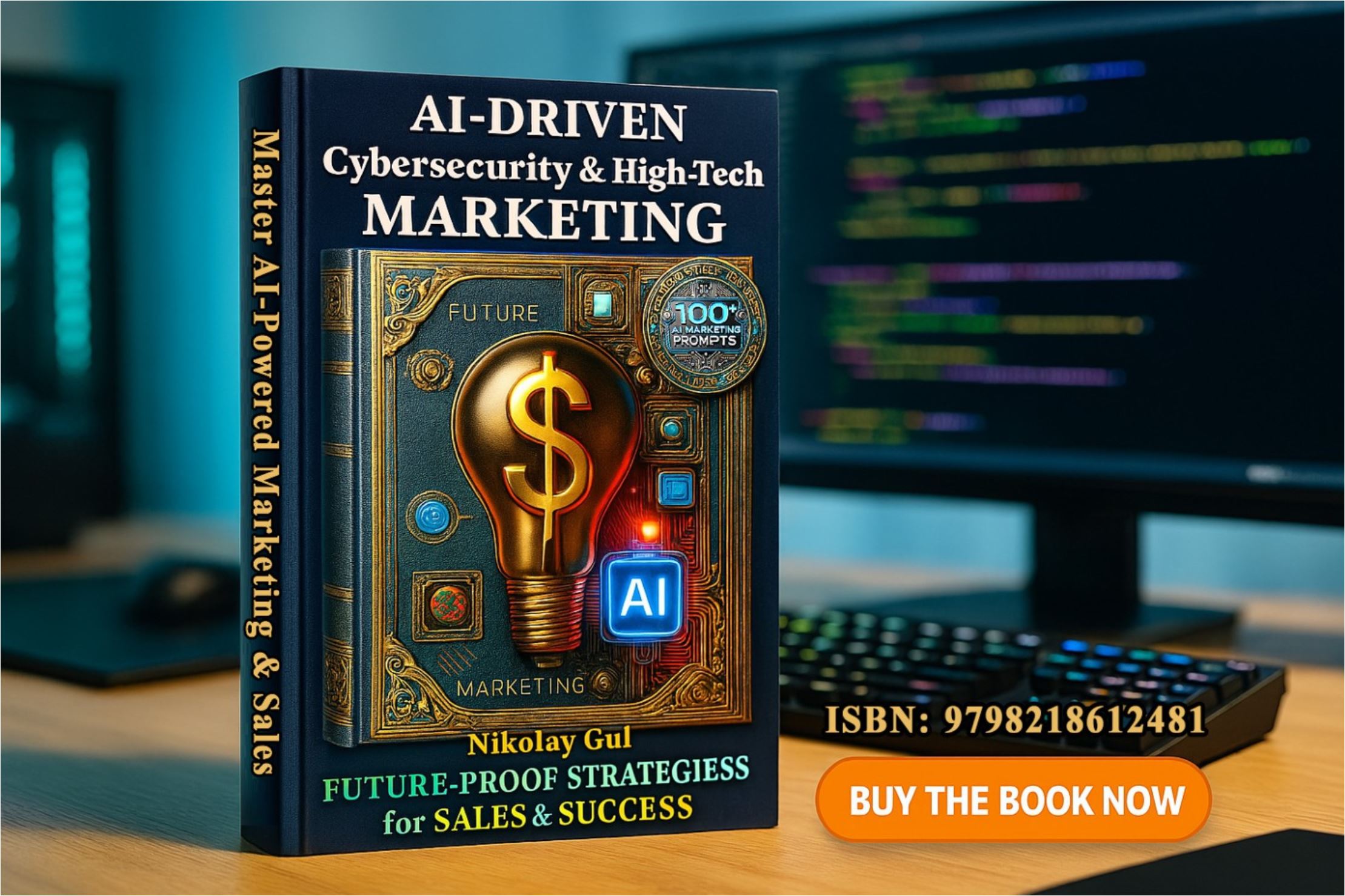Cover: AI-Driven Cybersecurity and High-Tech Marketing by Nikolay Gul