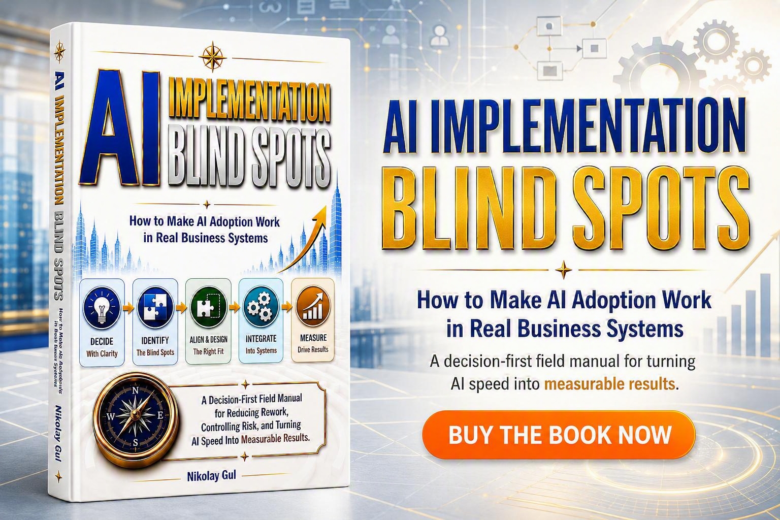 Cover: AI Implementation Blind Spots by Nikolay Gul