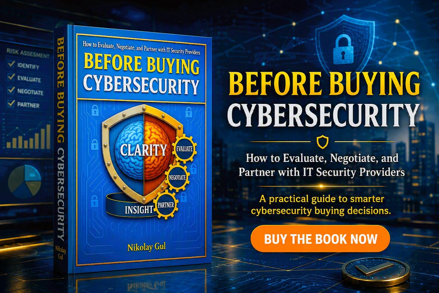 Cover: Before Buying Cybersecurity by Nikolay Gul